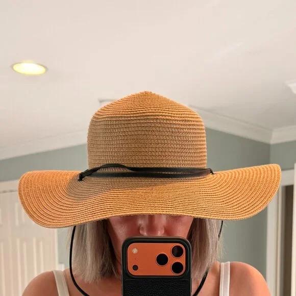 Columbia Women's Gobal Adventure Packable Straw Hat | Size M | UPF 30 | NWOT - Picture 3 of 13